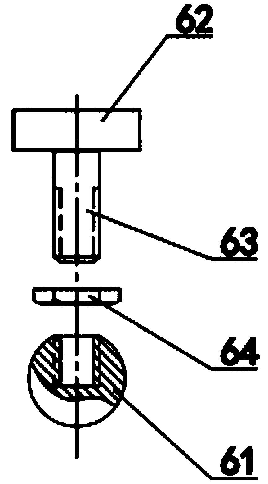 Curtain wall multi-direction multi-angle adjusting support