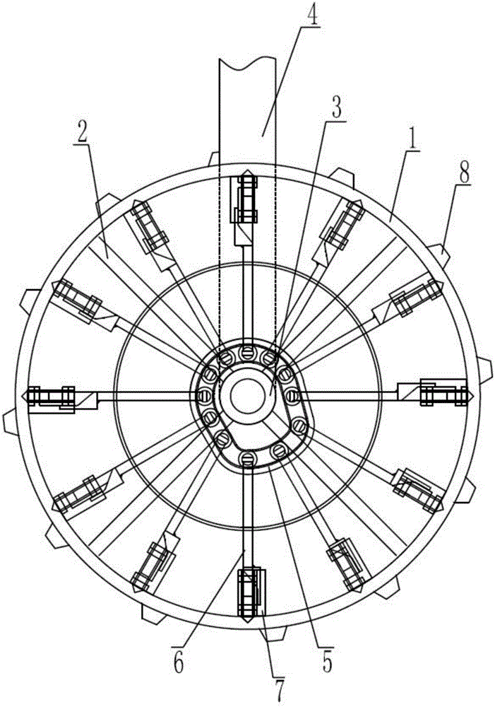 Vehicle wheel device and agricultural machine using vehicle wheel device