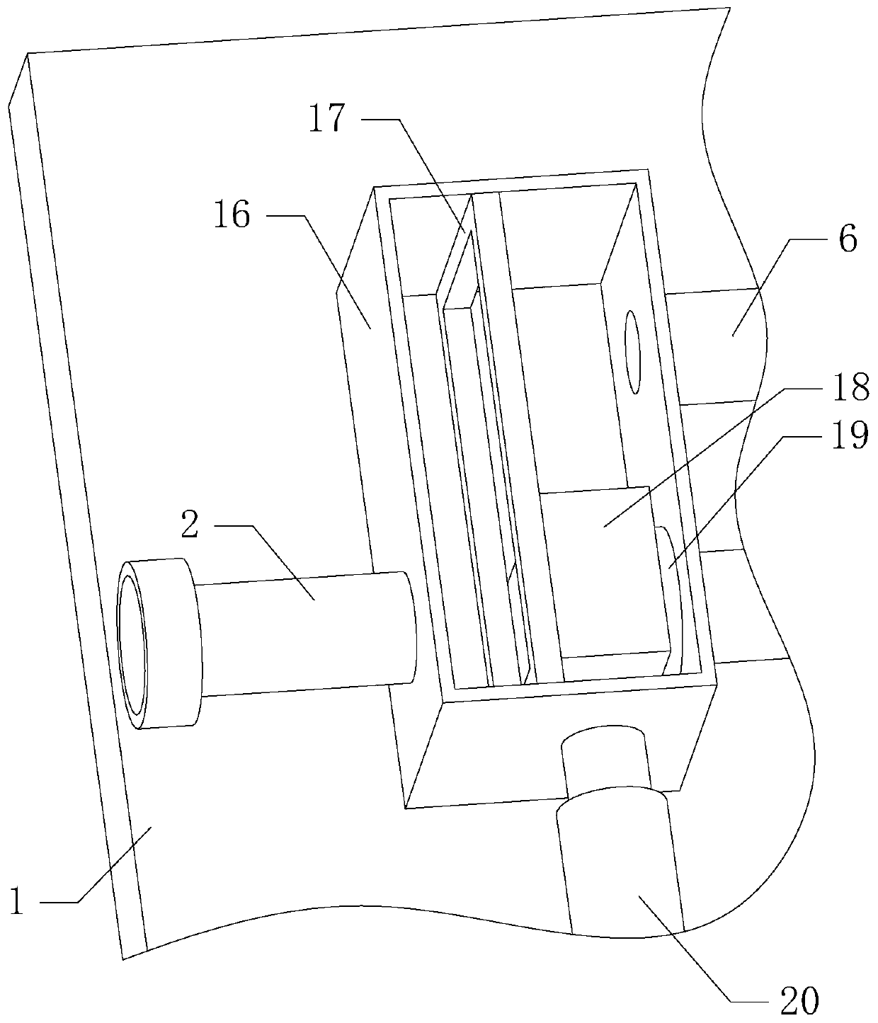 CNG uninterrupted pressure regulating heat exchange device