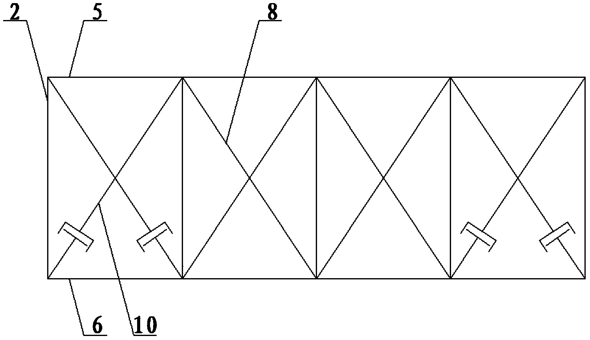 Combined type high-rise structure energy dissipation and shock absorption enhancement layer