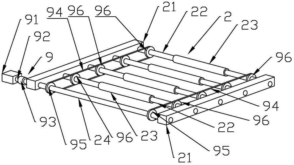 Continuous rolling type airflow dyeing machine applied to clothing production