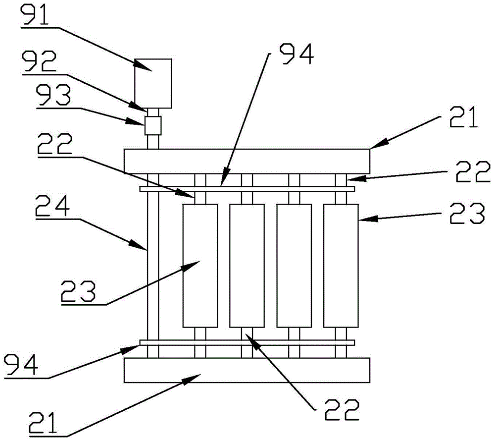 Continuous rolling type airflow dyeing machine applied to clothing production