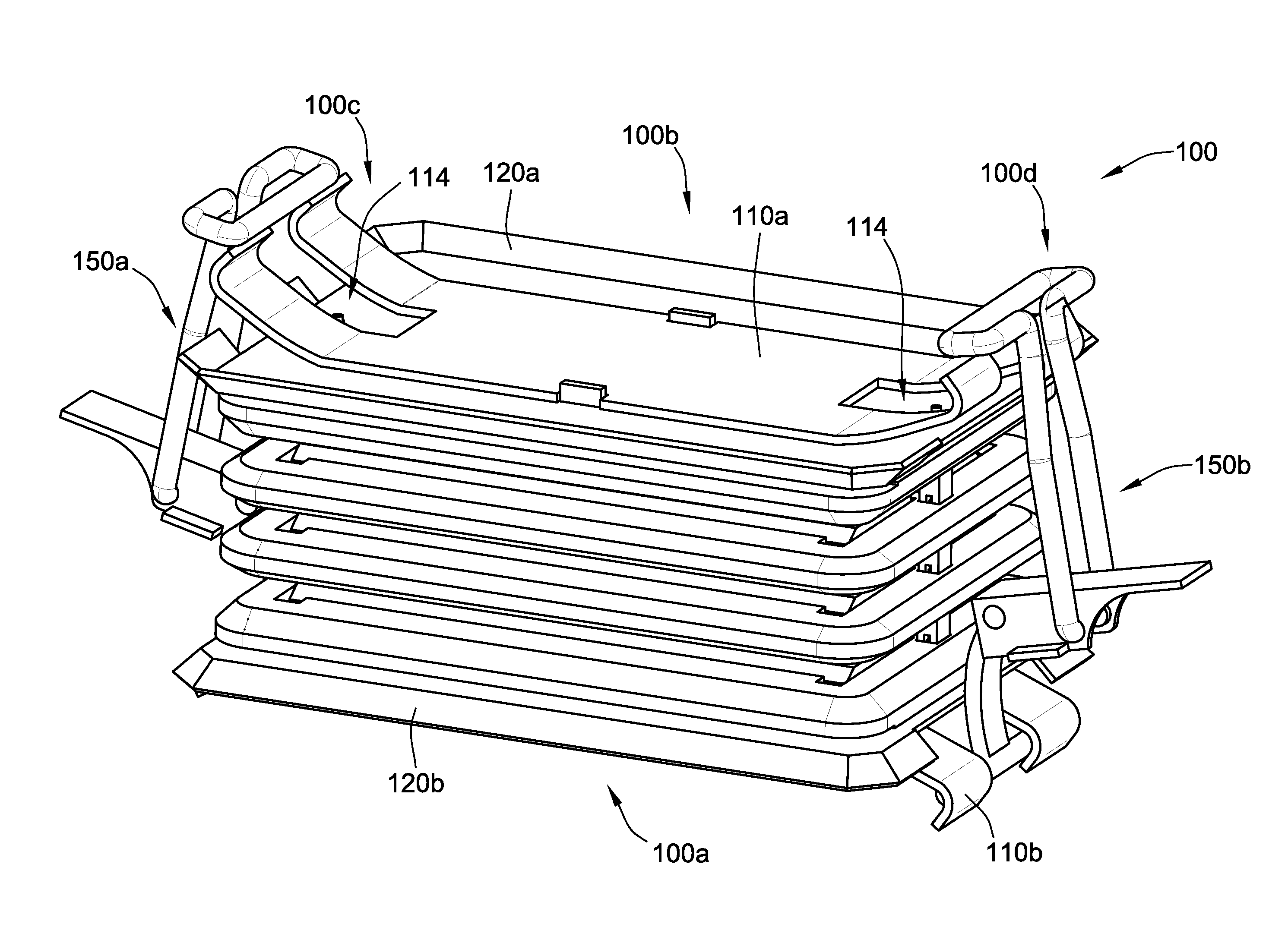 Bolt free electrical bus connector