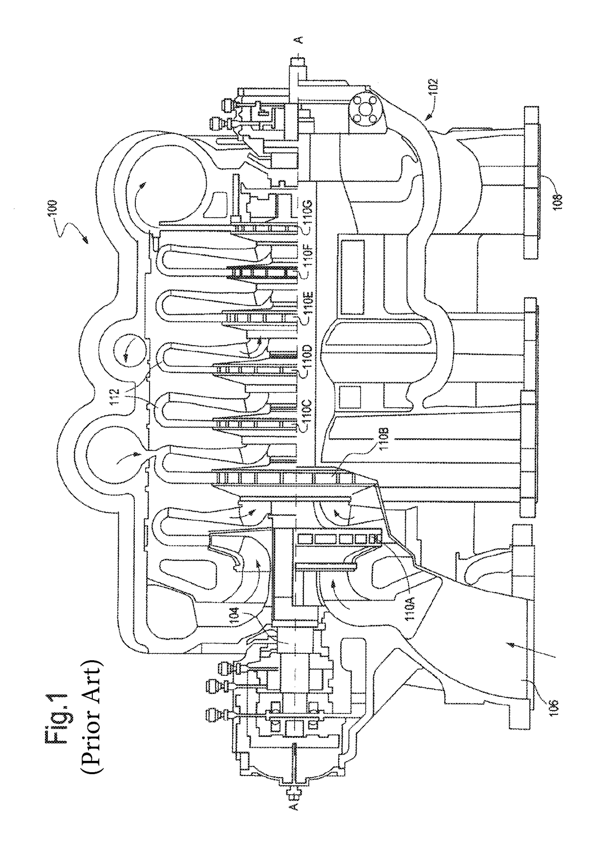 Centrifugal compressor impeller cooling