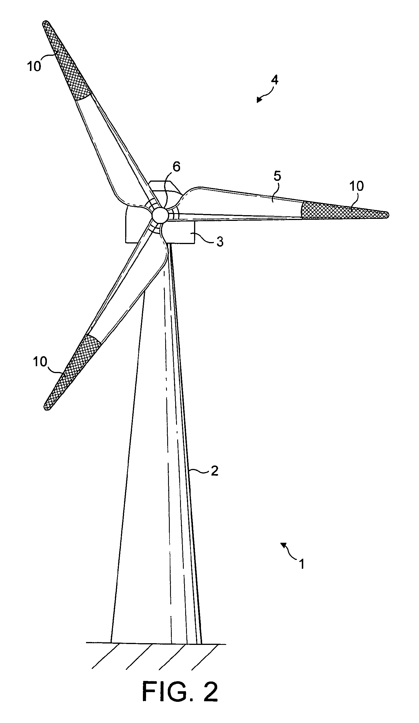 Anti-oscillation apparatus and technique for securing wind turbine blades against oscillations