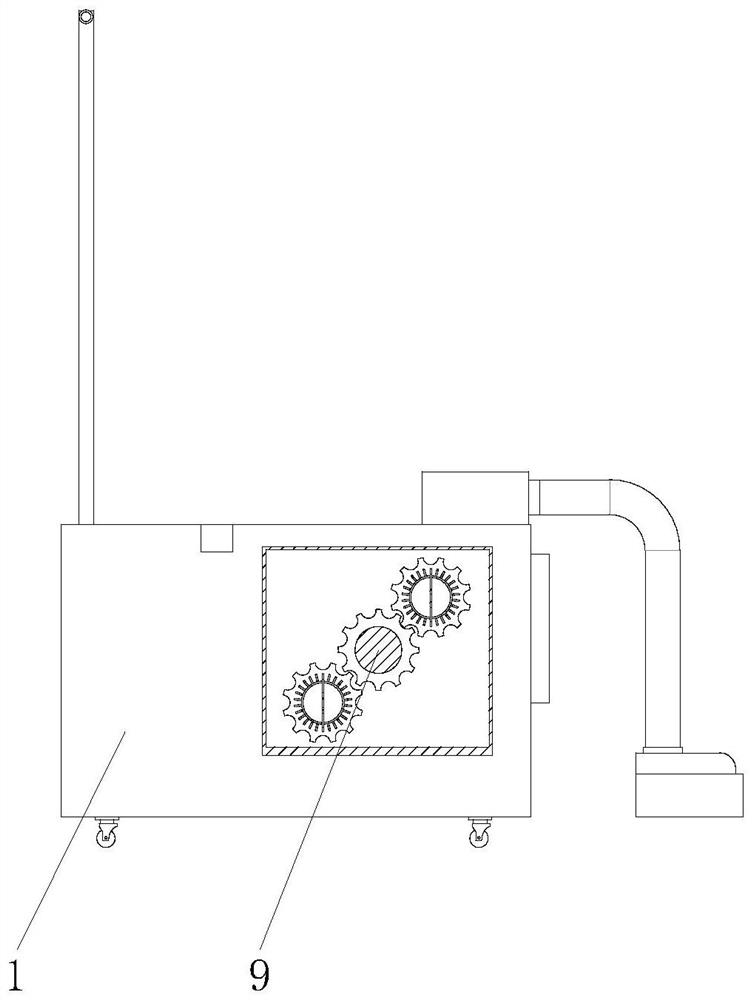 Intelligent intensive care unit medical waste automatic sweeper