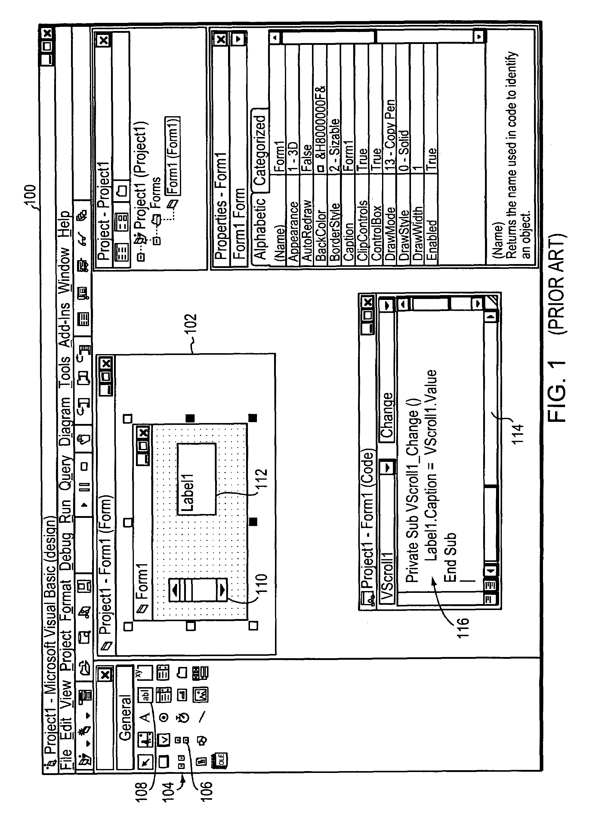 Program-development environment for use in generating application programs