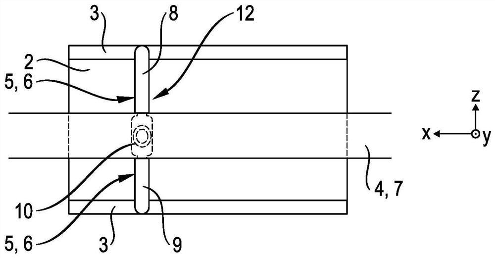 High-voltage battery having plurality of battery modules and heat sink