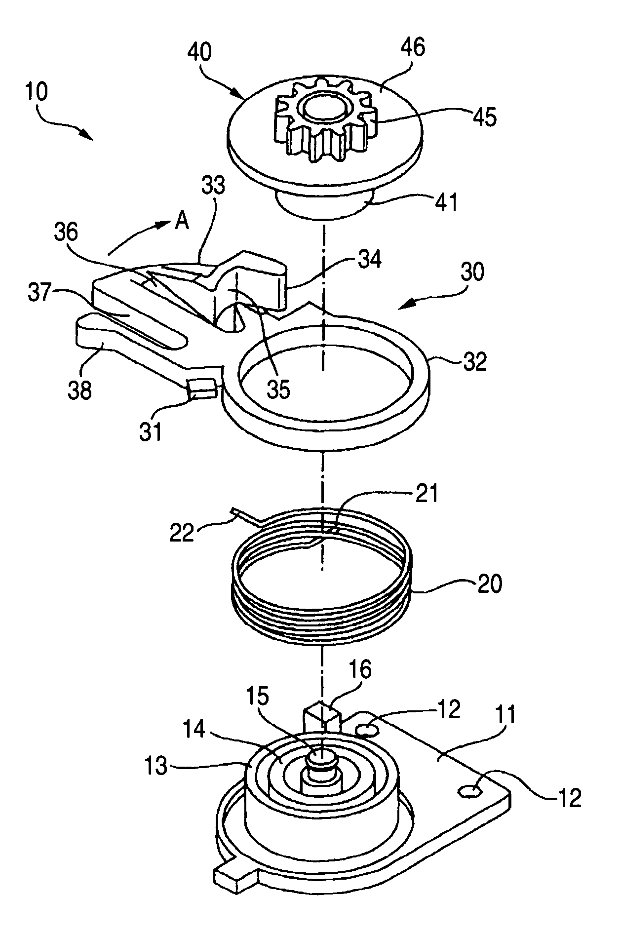 Heart cam and damper unit and opening/closing controlling device using the same