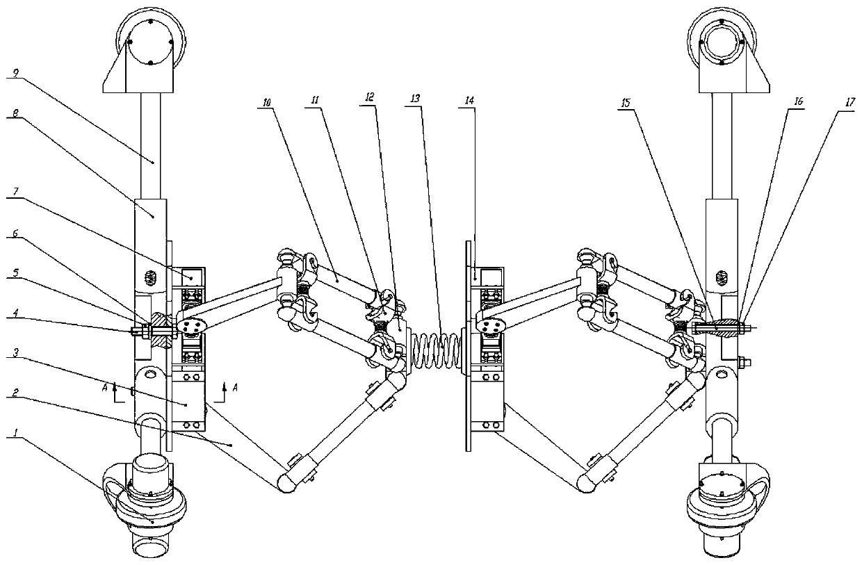 Bionic pipeline crawling robot