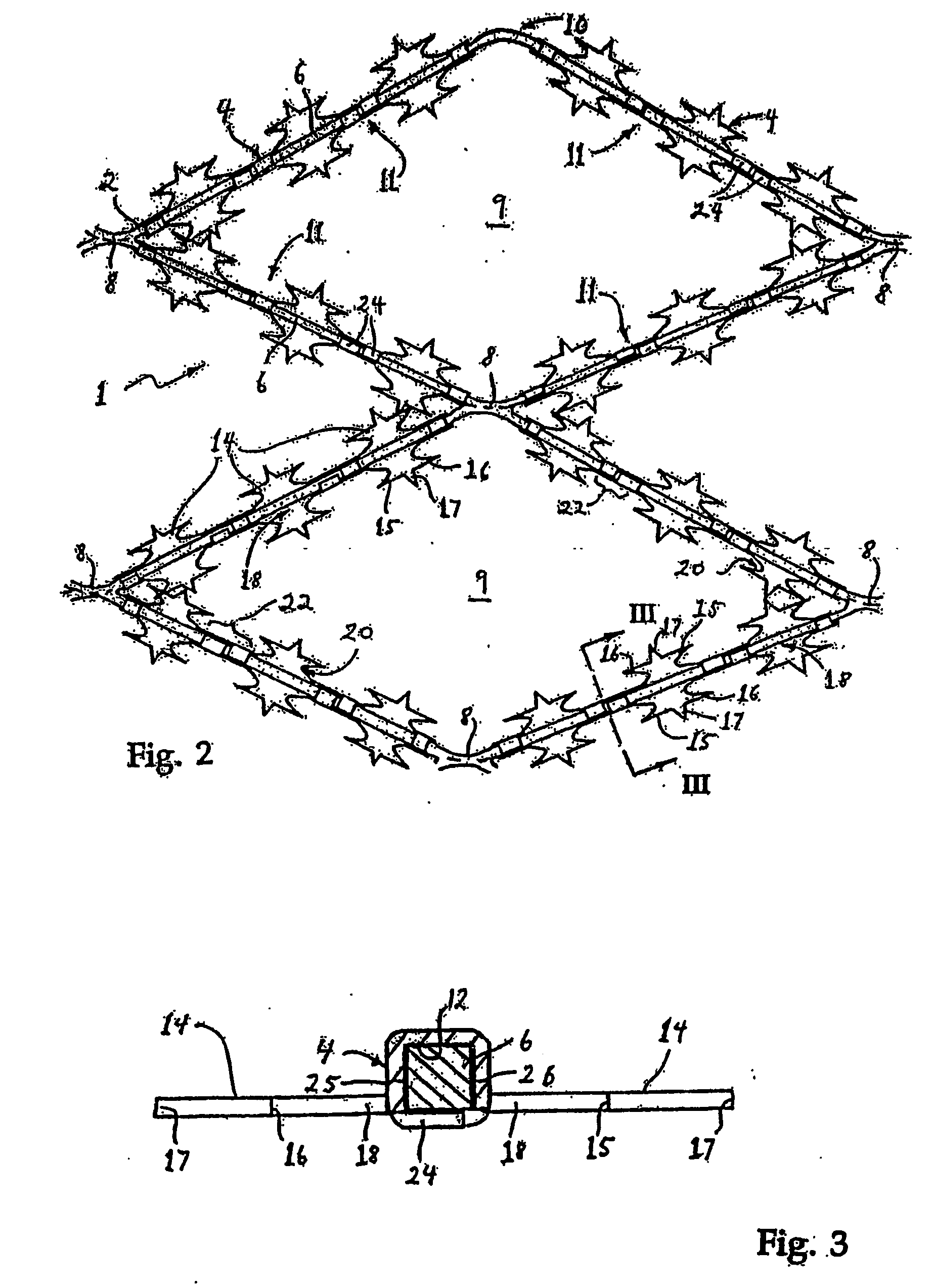 Security mesh panel