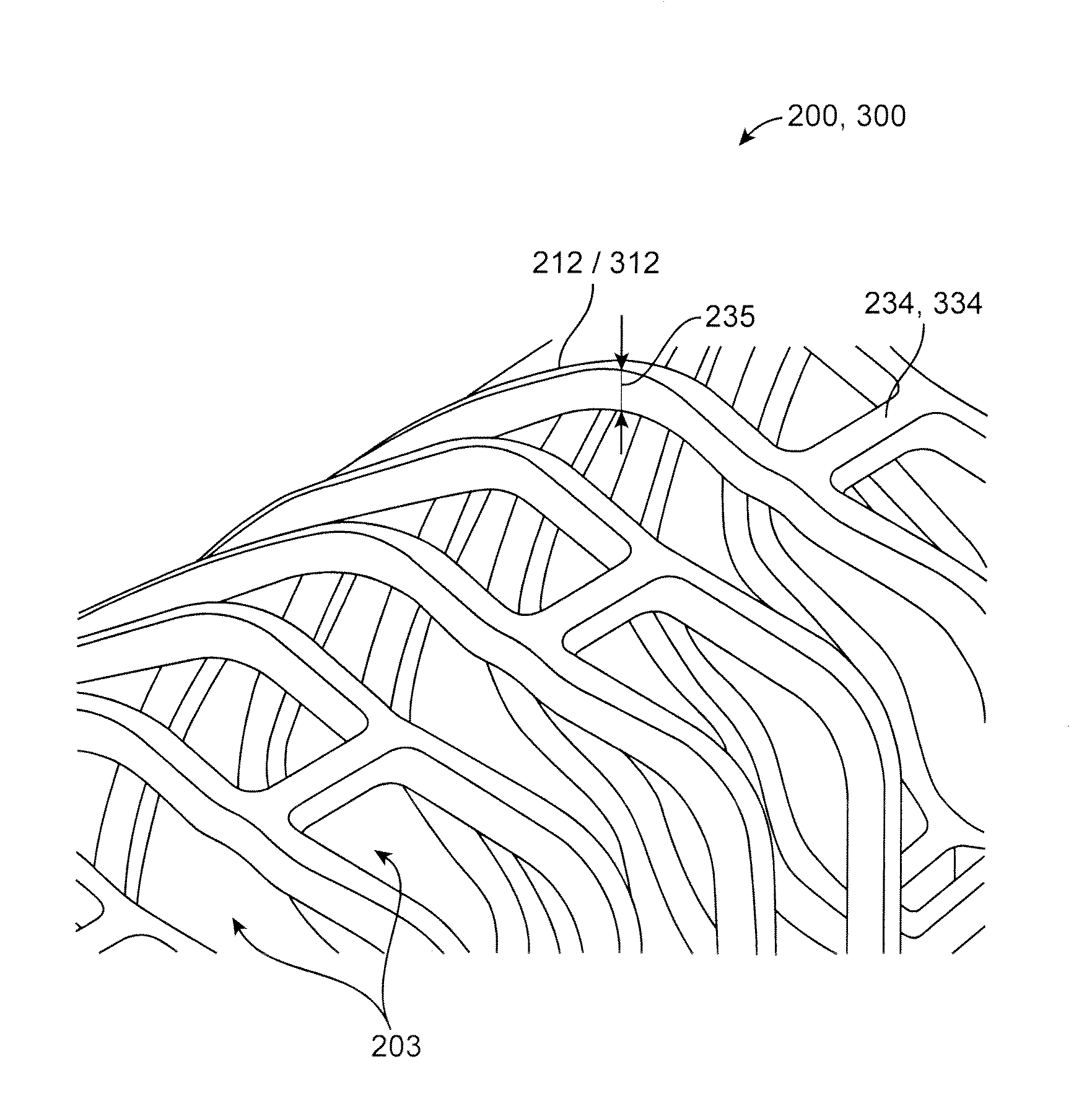 Polymer Scaffolds Having Enhanced Axial Fatigue Properties