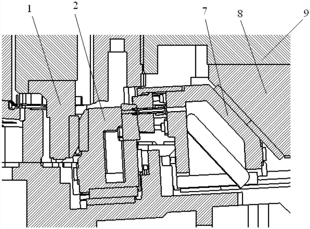 Conical hole forming device, car door forming die and conical hole forming method