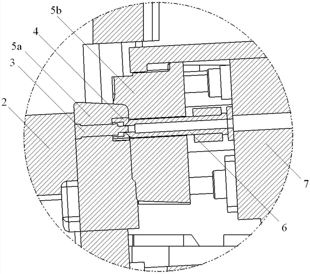 Conical hole forming device, car door forming die and conical hole forming method