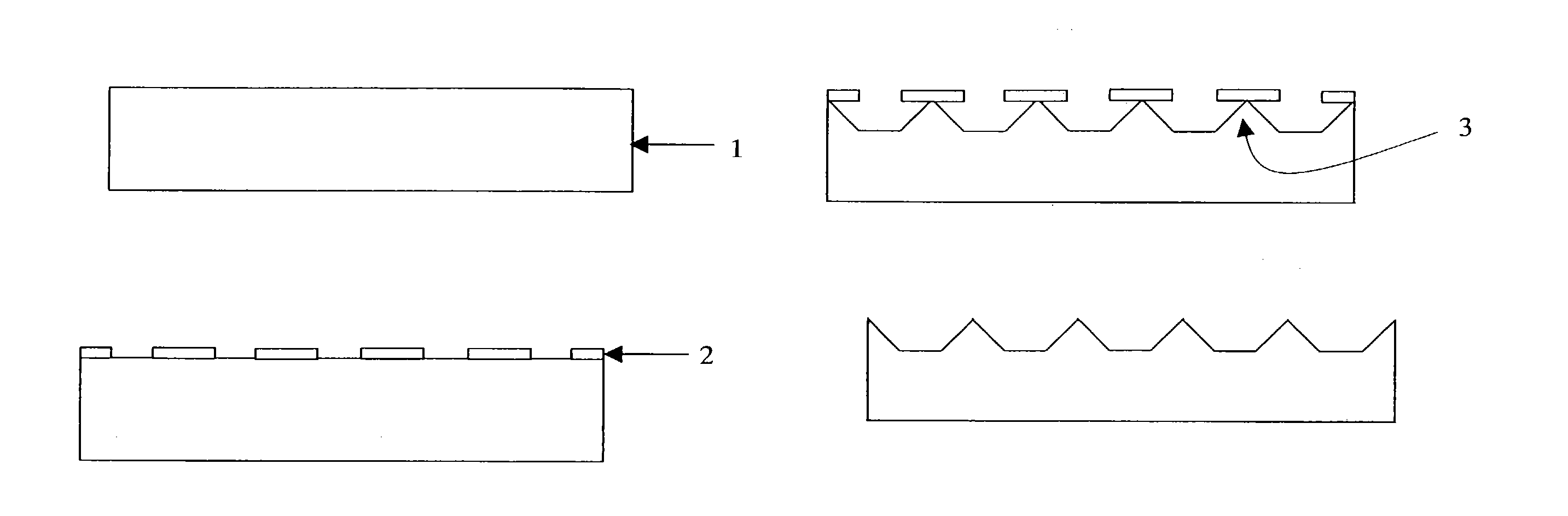 Corner cube array and method of making the corner cube array