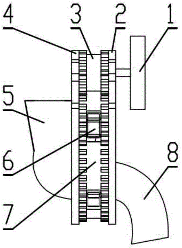 Peanut single seed metering device