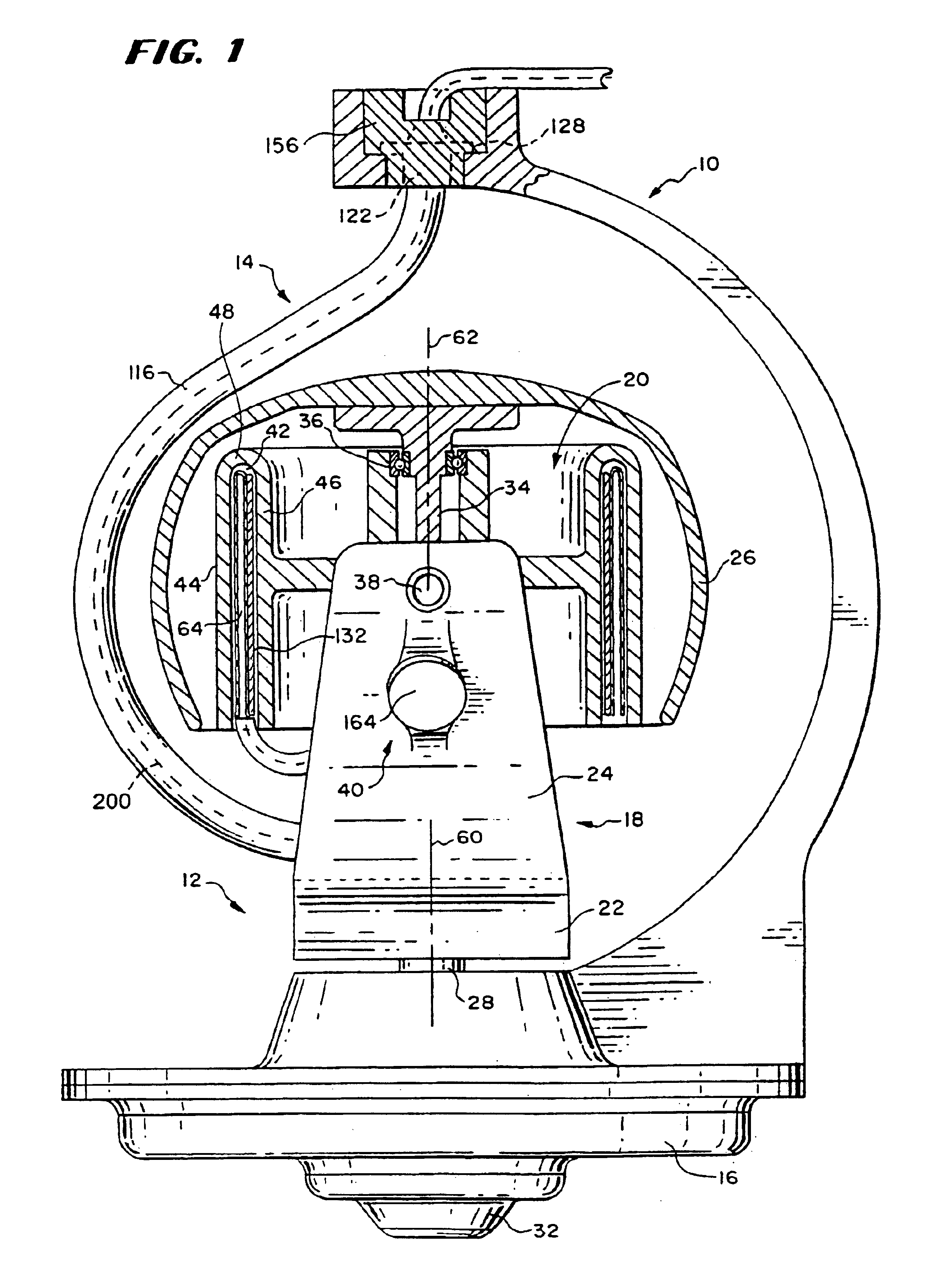 Carrier for holding a flexible fluid processing container