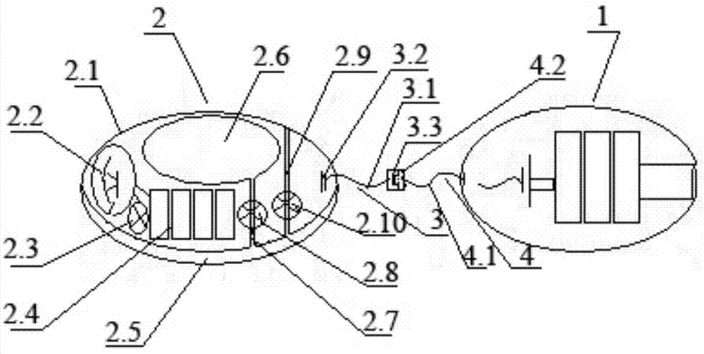 Intra-cavity lesion positioner in capsule endoscopy