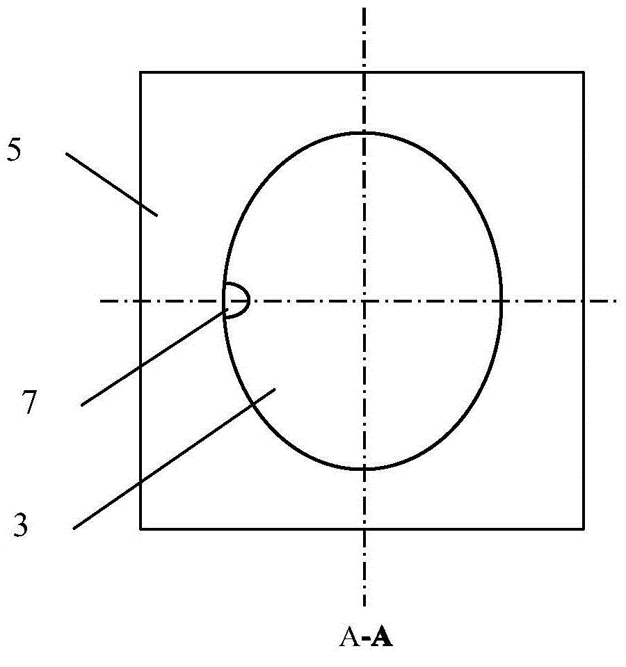 Elliptic ring microcavity laser with high-resistance area