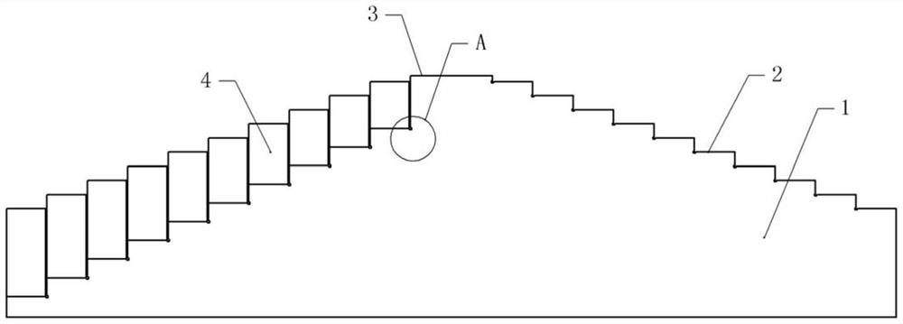 Detection tool for detecting die part