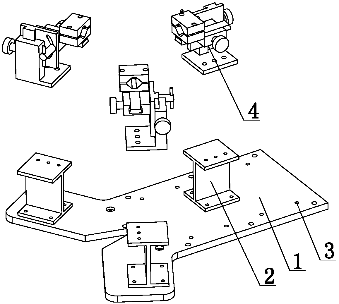 Arc welding gun clamping device for arc welding machine