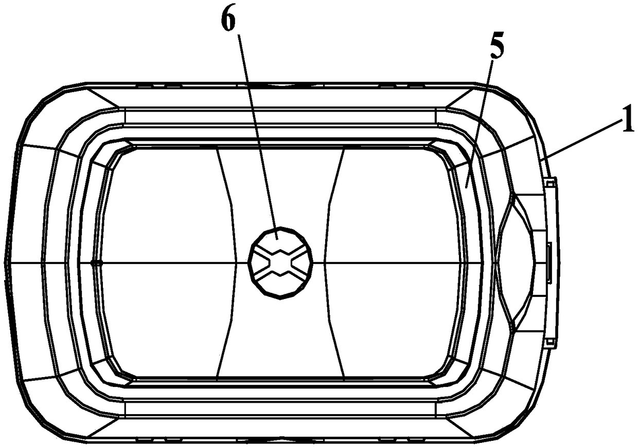 A kind of high flow rate clean kettle filter element