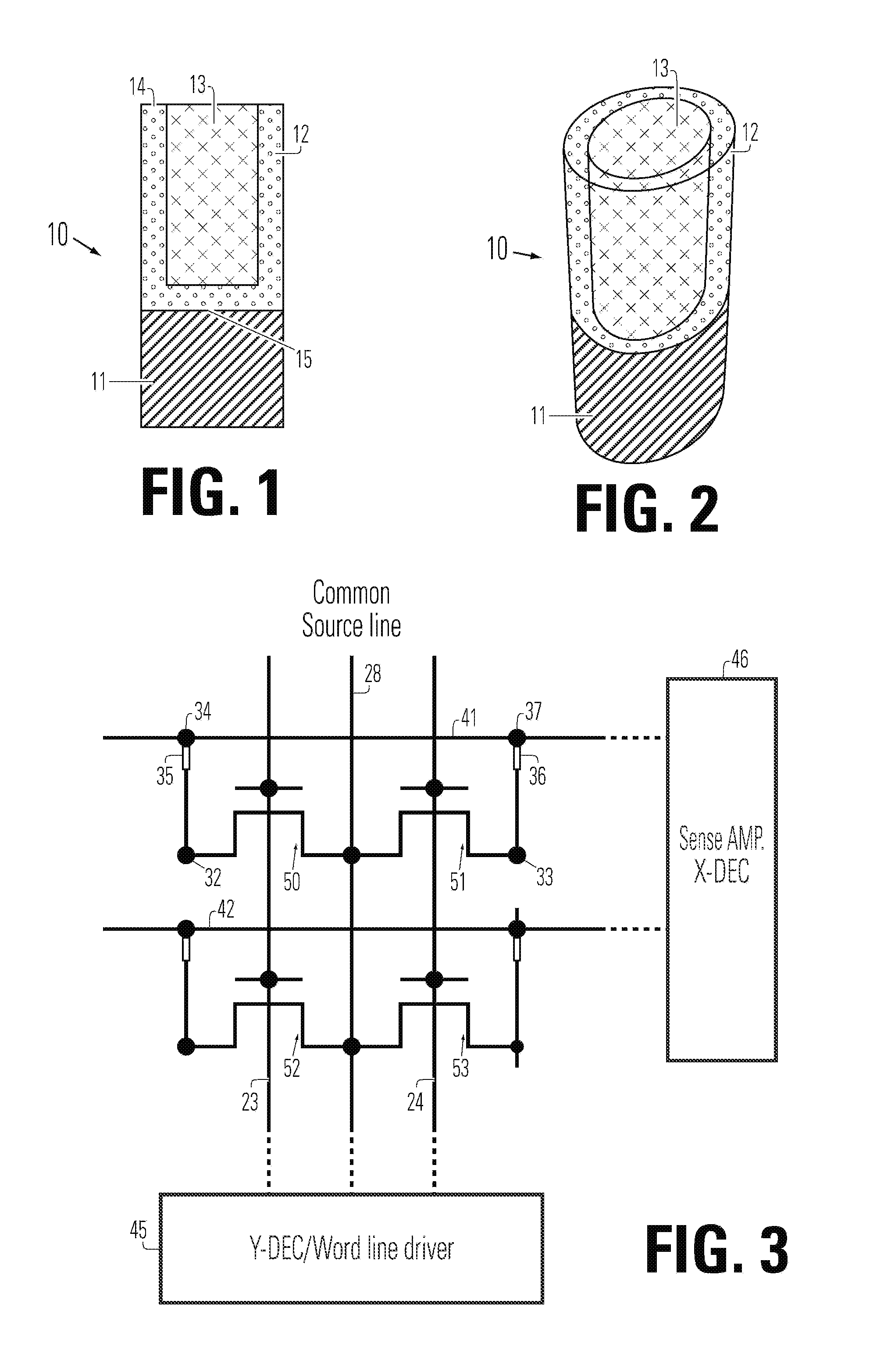 Pipe shaped phase change memory