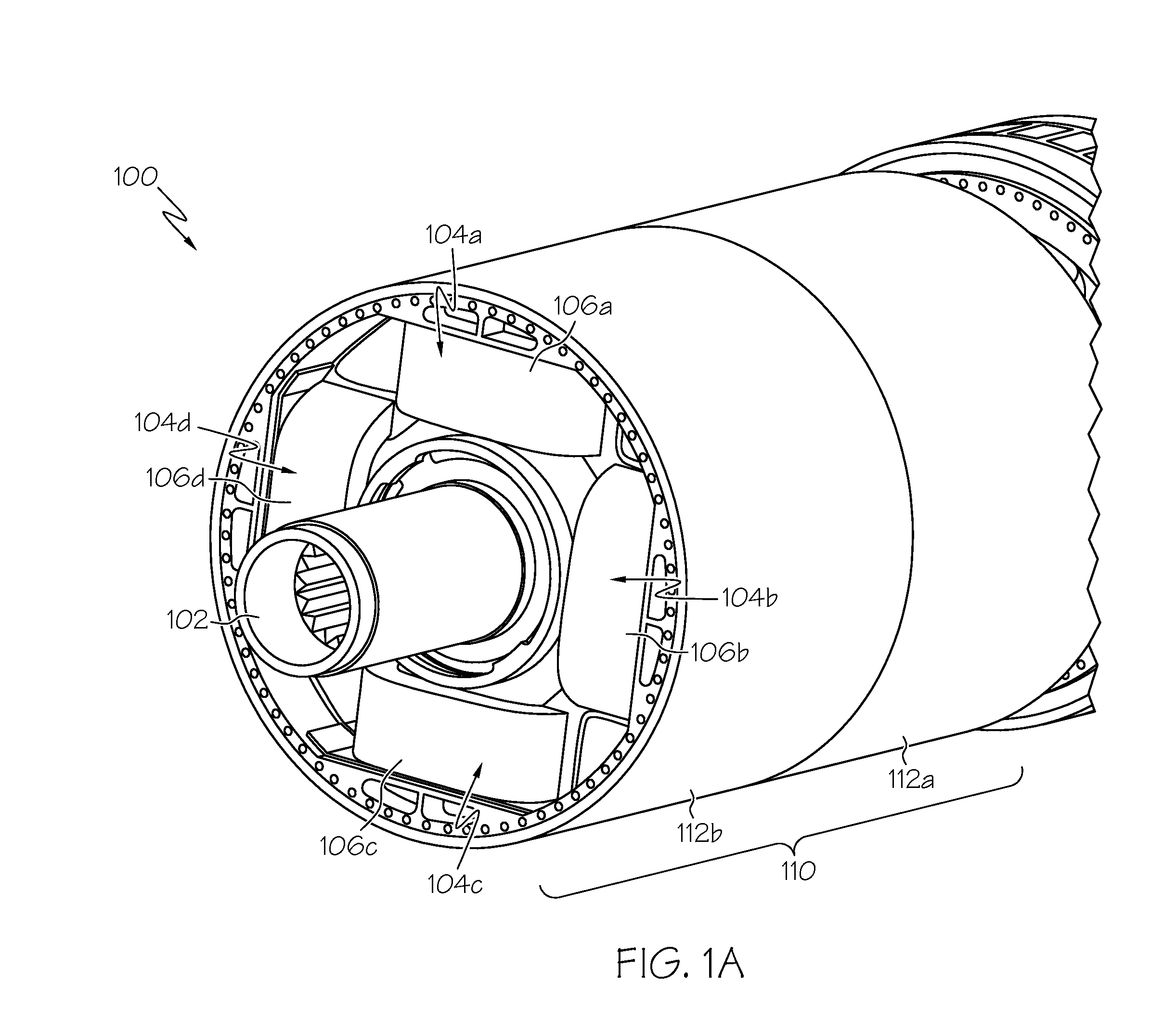 High speed generator rotor design incorporating positively restrained balance rings