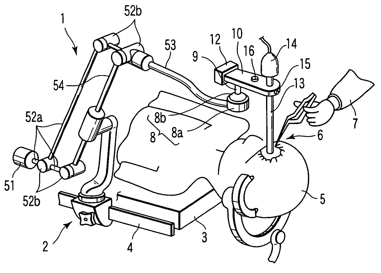 Medical instrument holding device