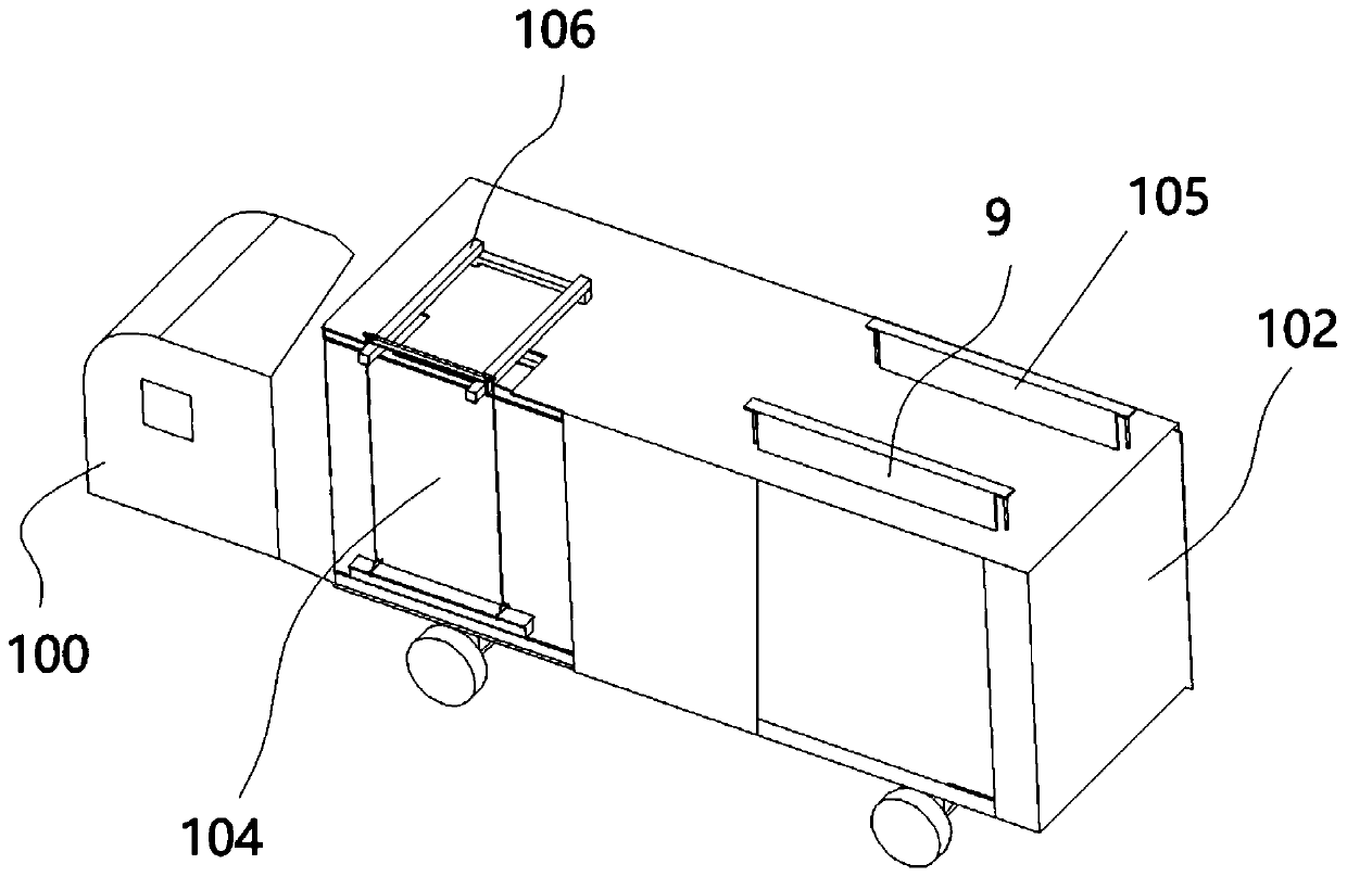 Road greening flowerpot placement structure and construction method thereof