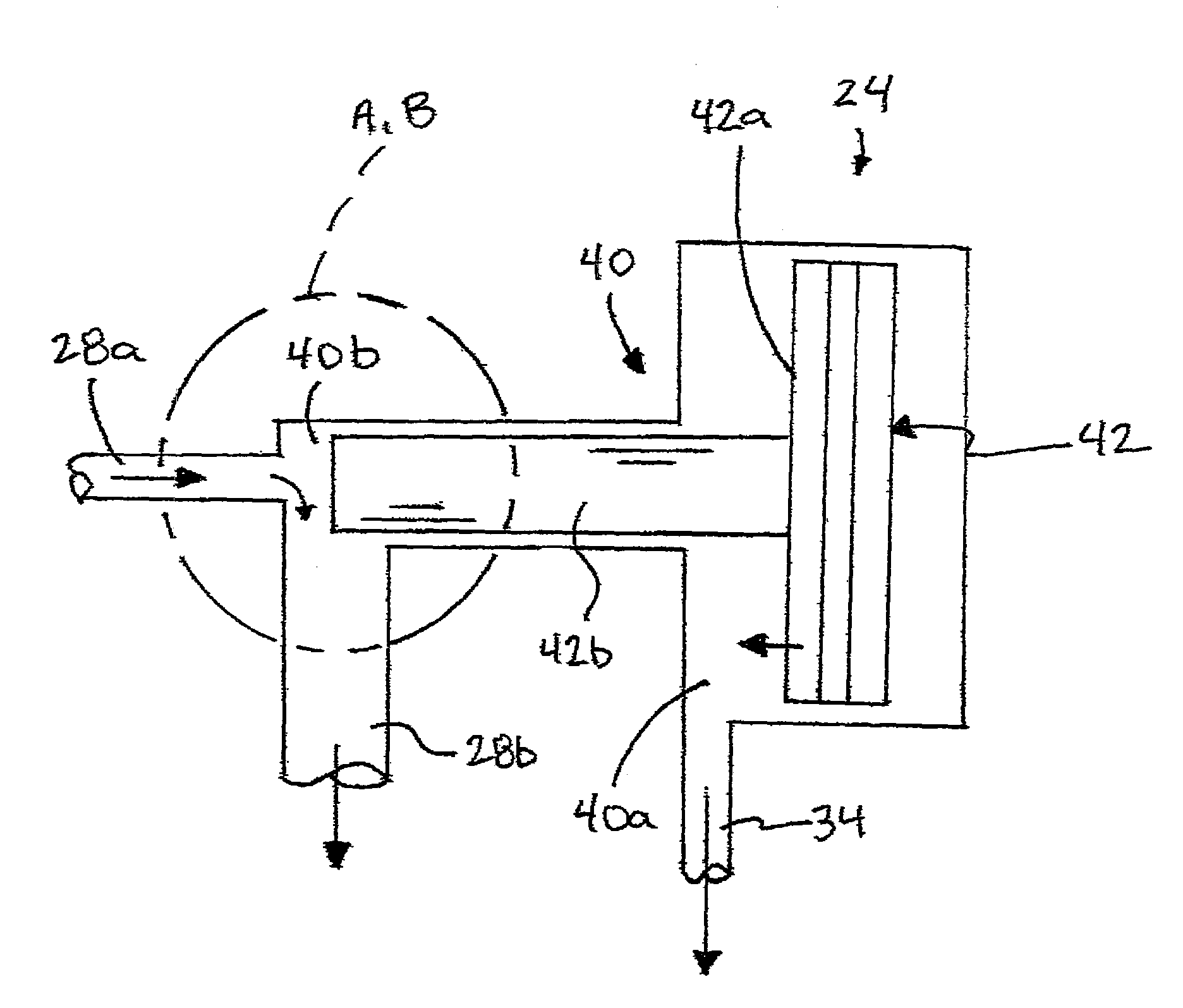 Auto-release venturi with vacuum switch