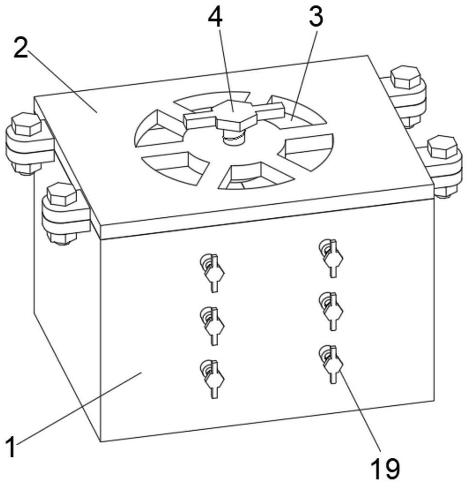 Battery shock-absorbing device of new energy automobile