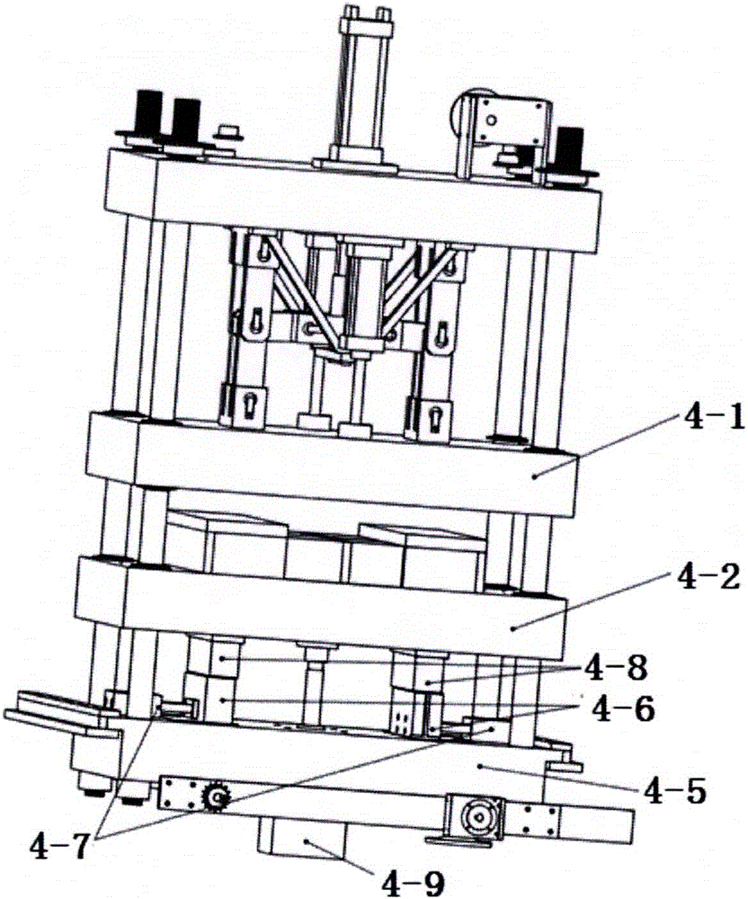 Positive-negative pressure self-cutting integral machine