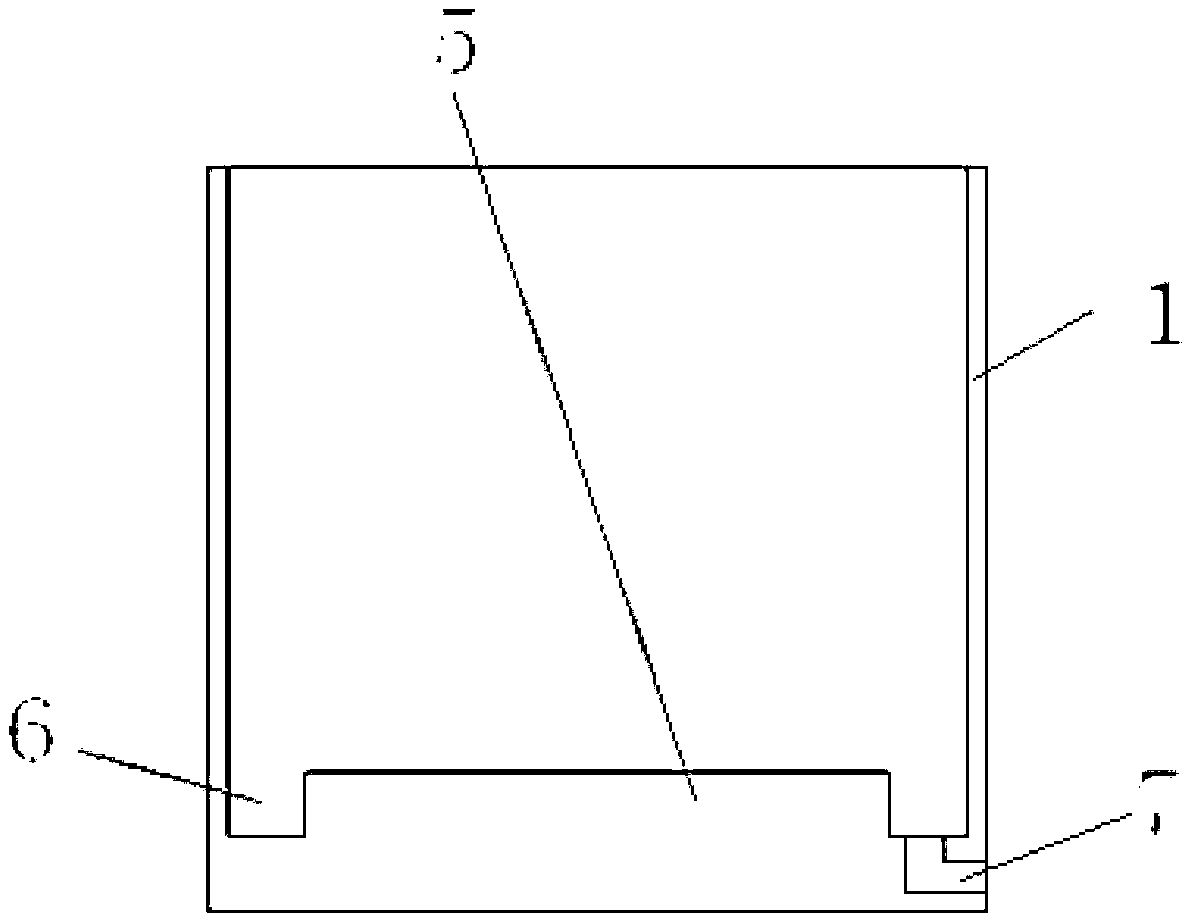 Method and device for rapidly extracting saturation pore water from cement-based material