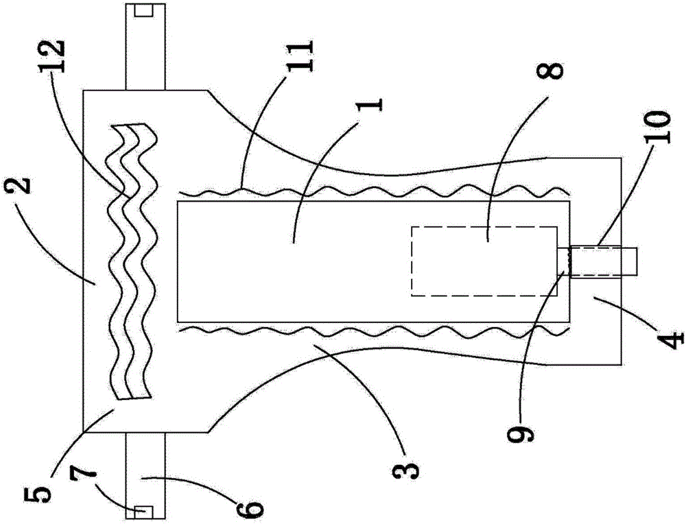 Baby diaper having urine detection function and antibiotic detection method