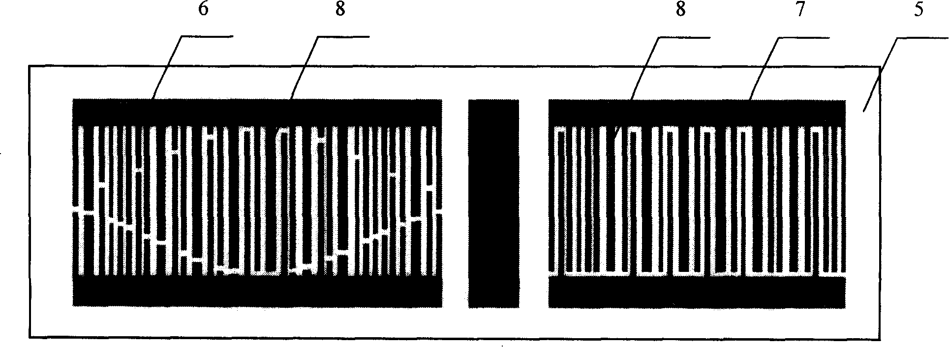 Switchable surface acoustic wave filter bank with two channel bandwidths