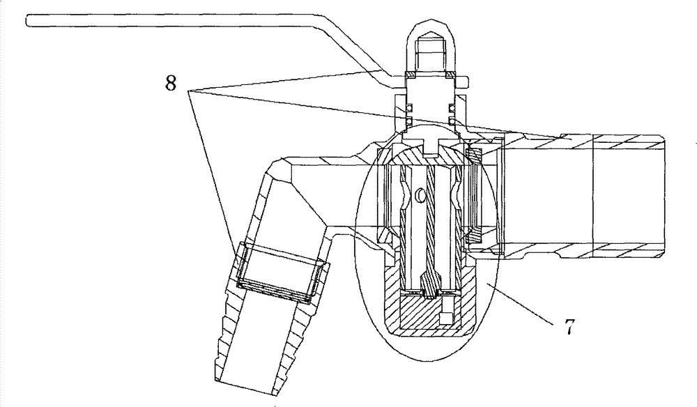 Self-cleaning filter water faucet structure and self-cleaning method thereof