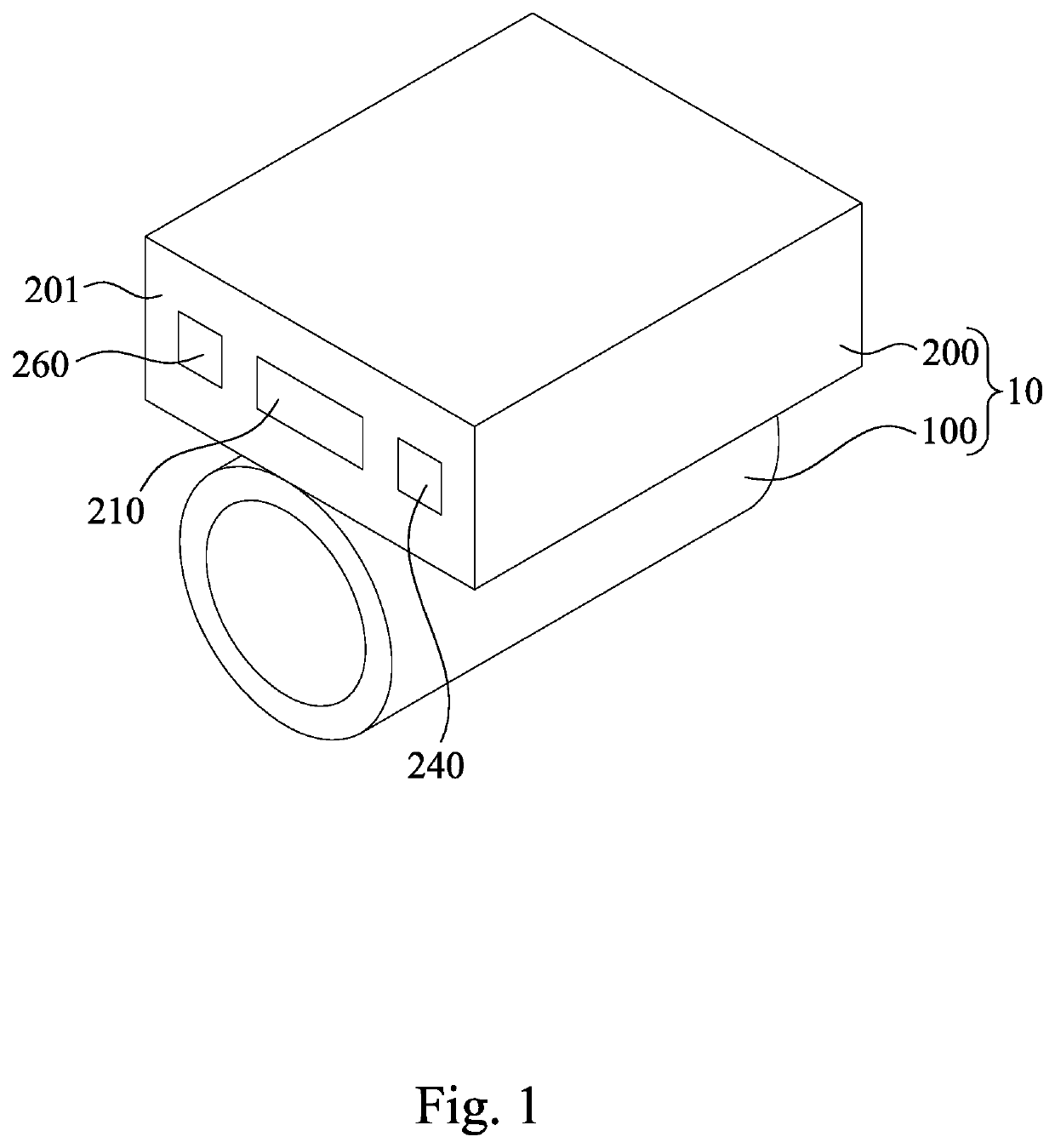 Scanning device and method of automatically triggering operation through specific motion trajectory