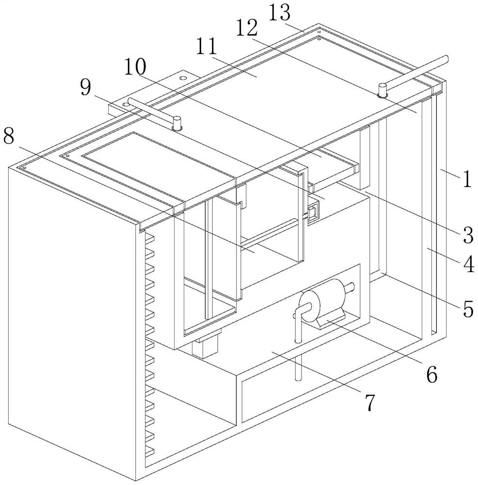 Purification device and purification method based on municipal water supply and drainage