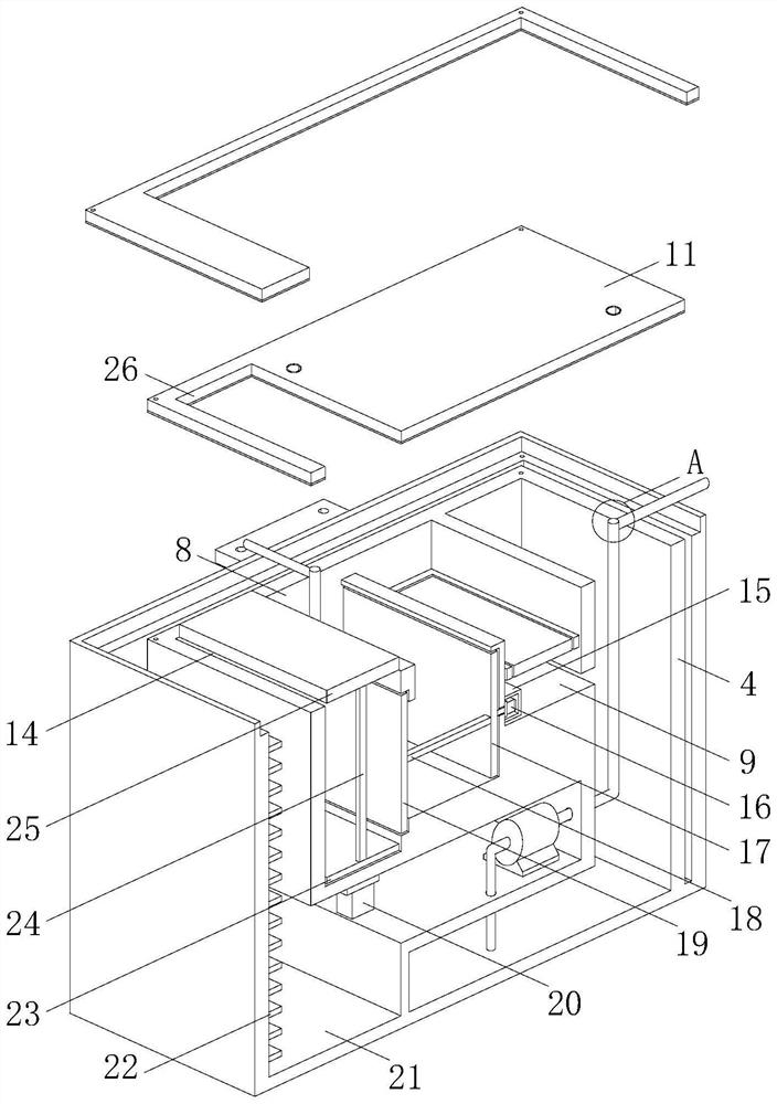 Purification device and purification method based on municipal water supply and drainage