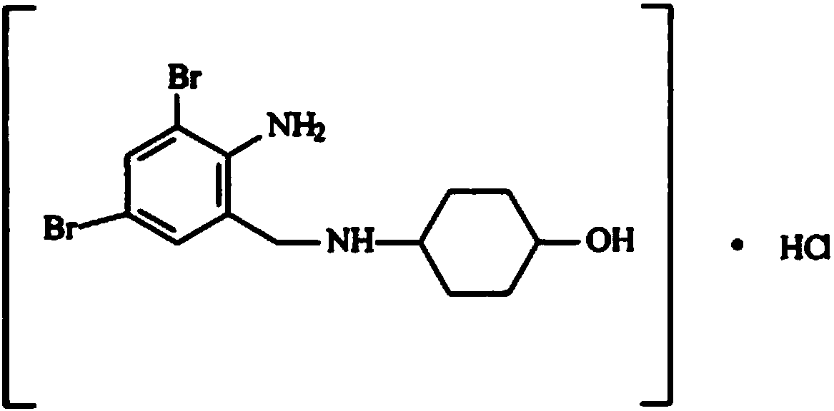 Taste-masking ambroxol hydrochloride preparation and preparation method thereof