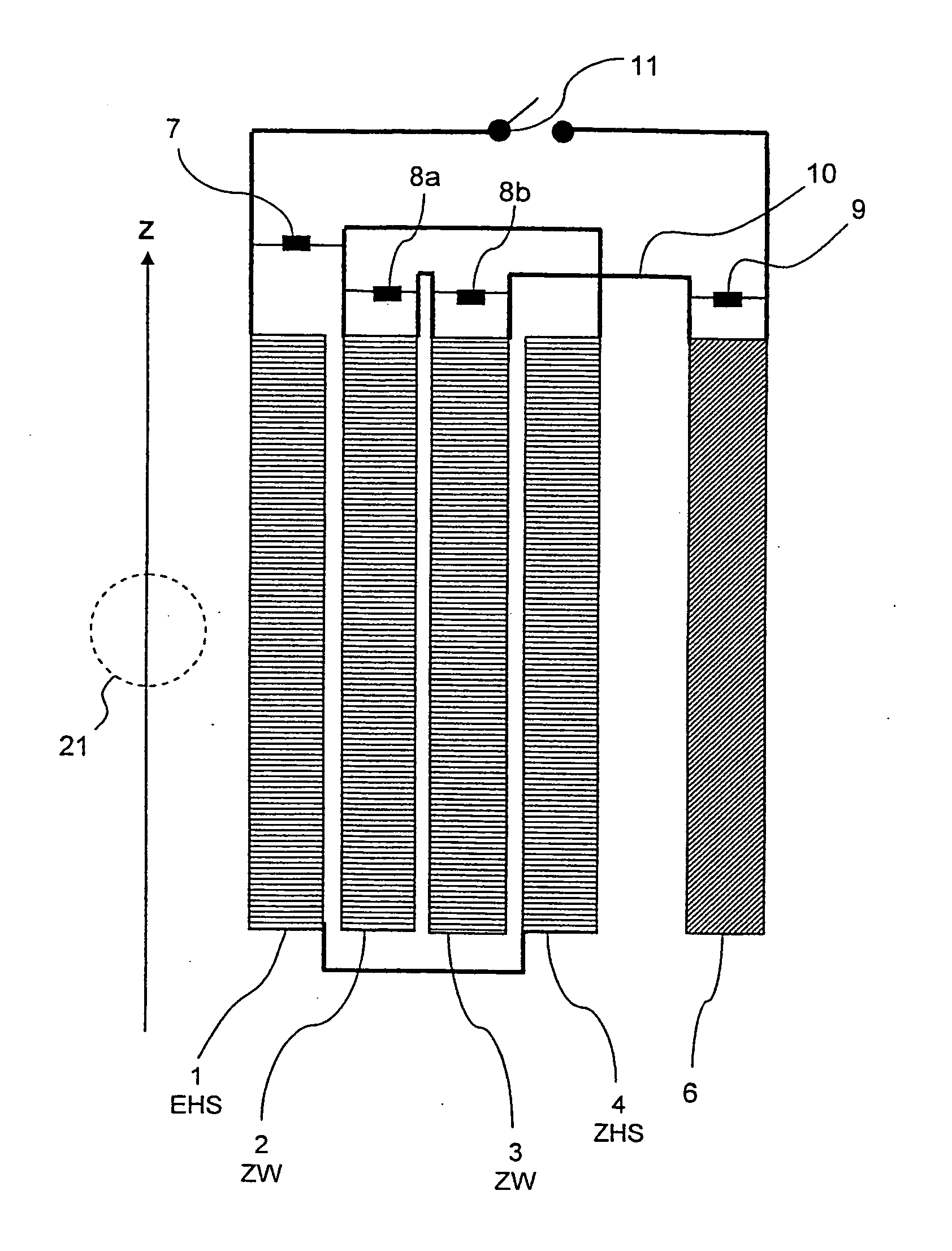 Superconducting magnet coil system with quench protection for the prevention of excessive localized currents