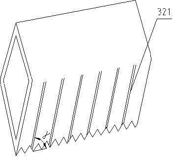 H-shaped flue gas dust removal desulfurization reactor and flue gas desulfurization method