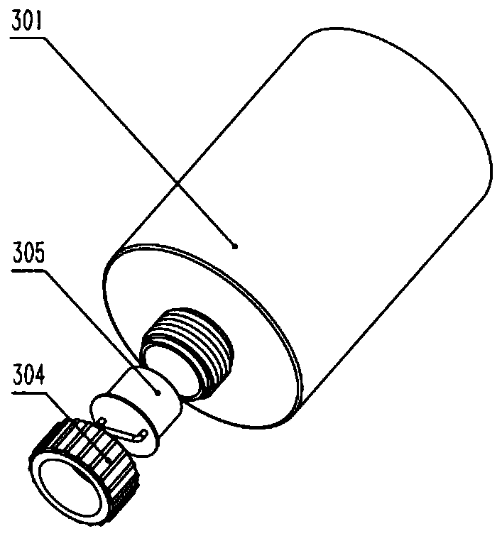 A high-viscosity multi-component sealant mixing and filling integrated tooling and method