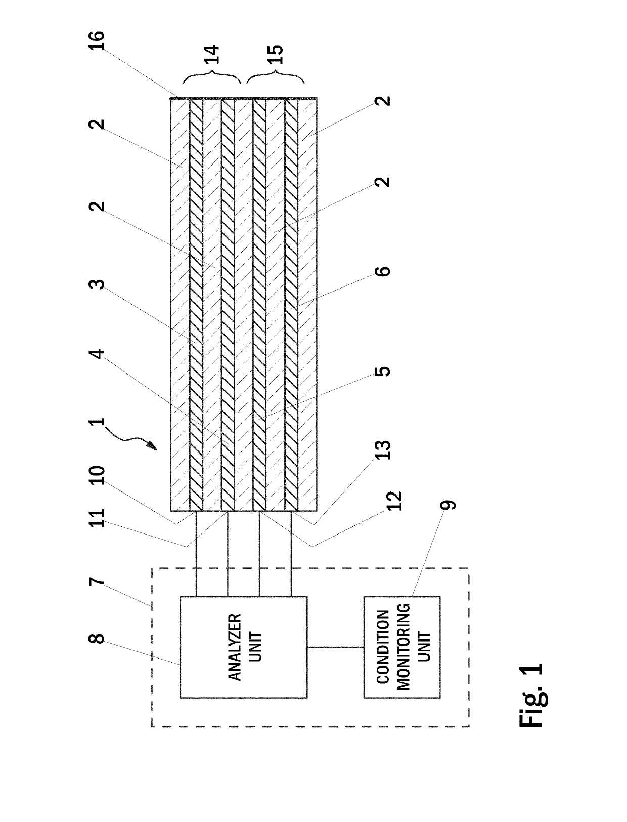 Method and arrangement for condition monitoring of a hoisting rope of a hoisting apparatus