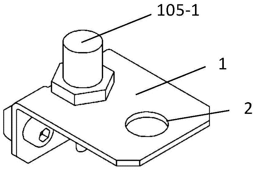 A buffer type blocking device for the transmission line of the crystalline silicon solar cell rack