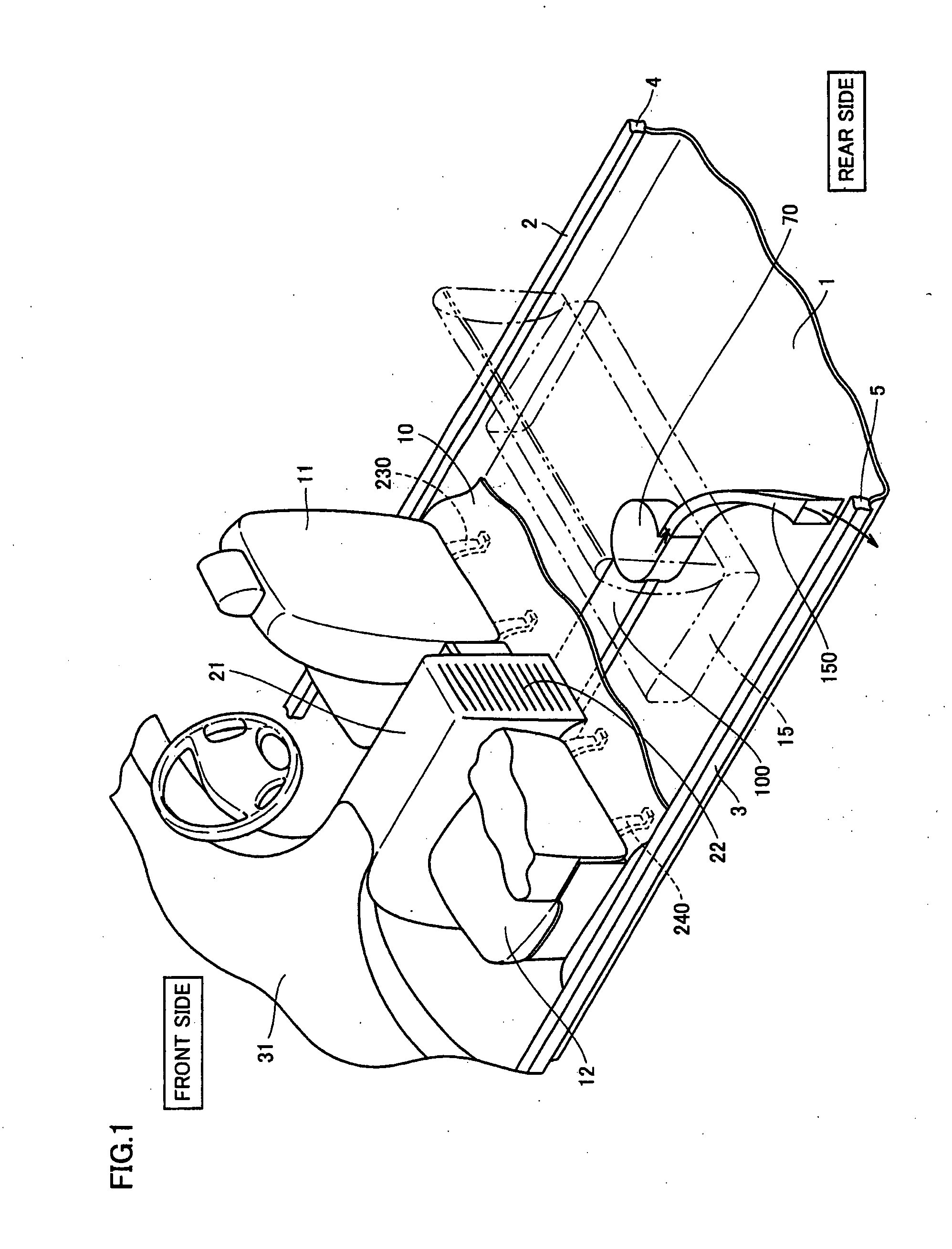 Vehicle-mounted battery cooling structure