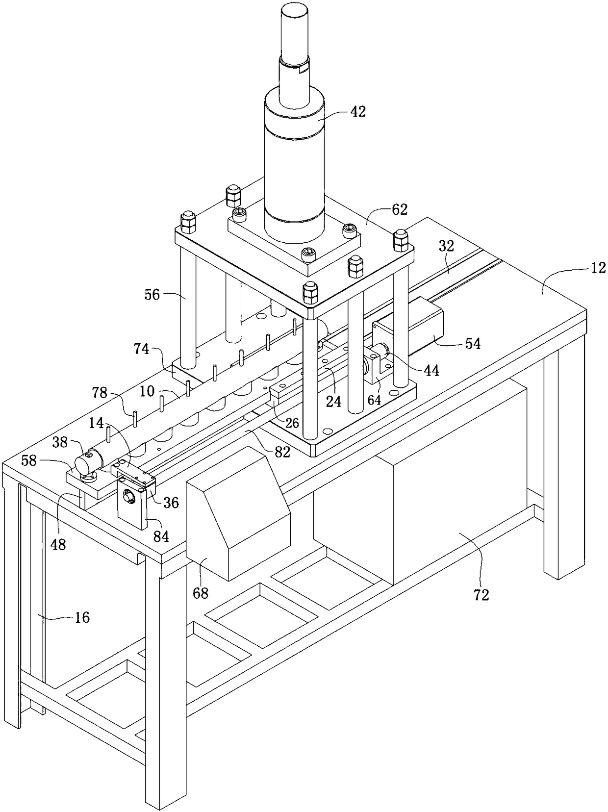 Automatic punching machine