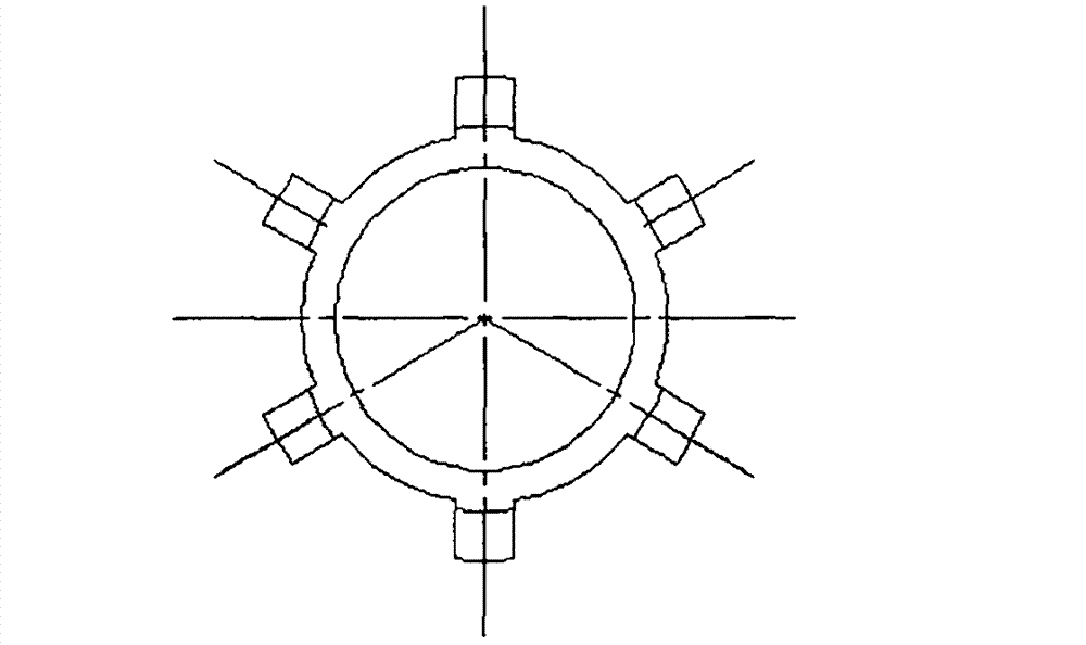 Drag type packer-less hydraulic jet pulsating acid fracturing device and method