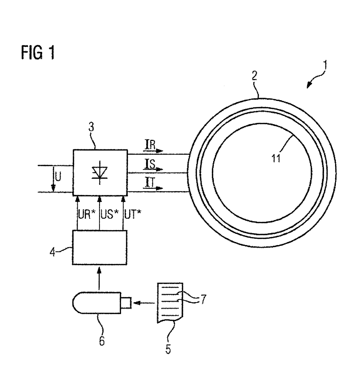 Efficient damping of vibrations of an electric machine